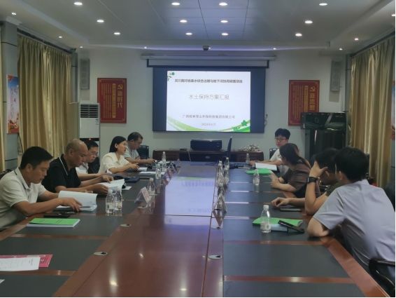 桂林必发888环保手艺效果《灵川南圩地表水综合治理与地下河协同调蓄项目 水土坚持计划报告书》顺遂通过评审
